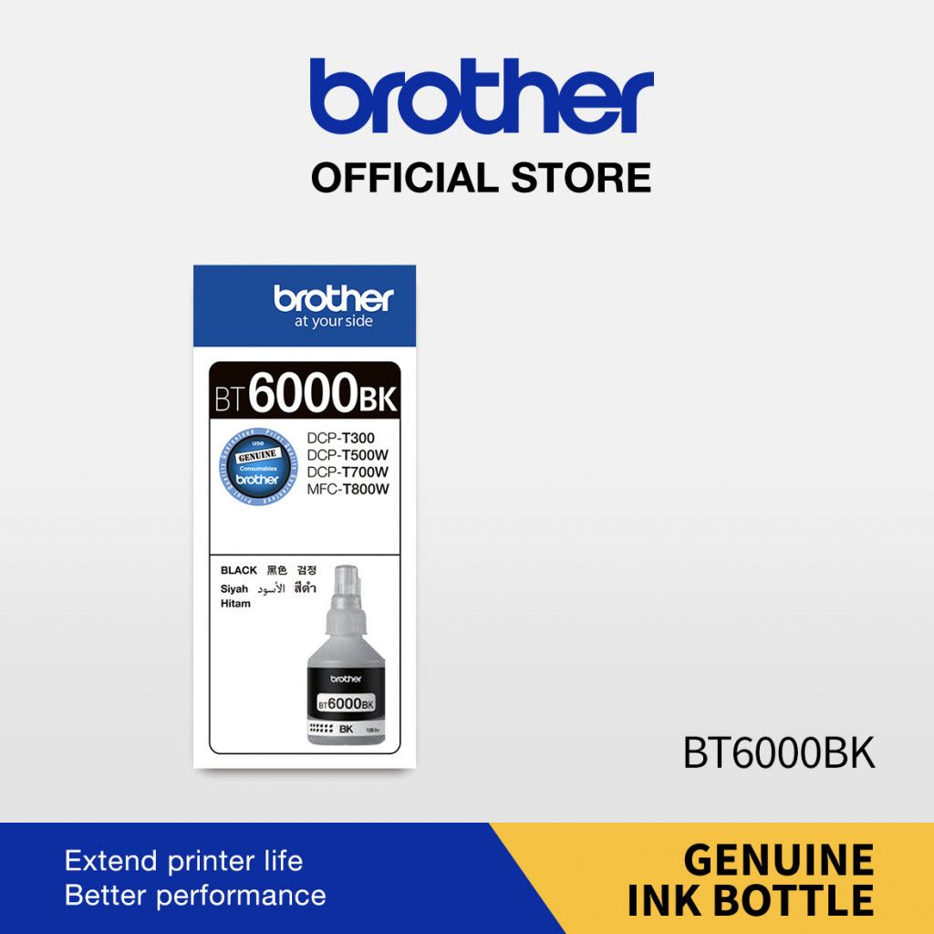 Brother BT6000 Ink Bottle Black view 2