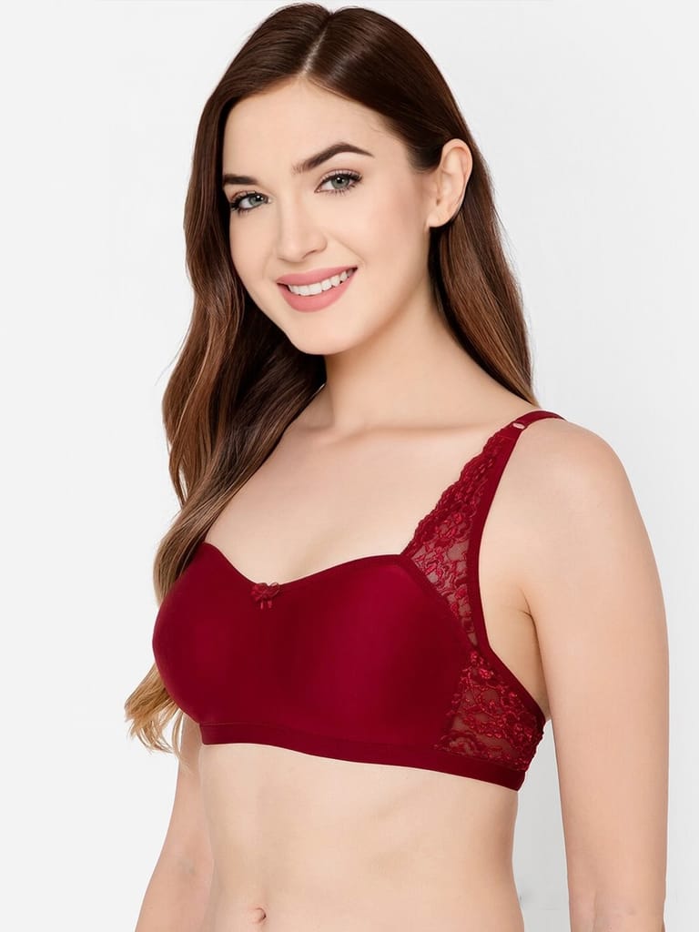 Women's Cotton Non-Wired Non-Padded Spacer Cup T-Shirt Bra view 2