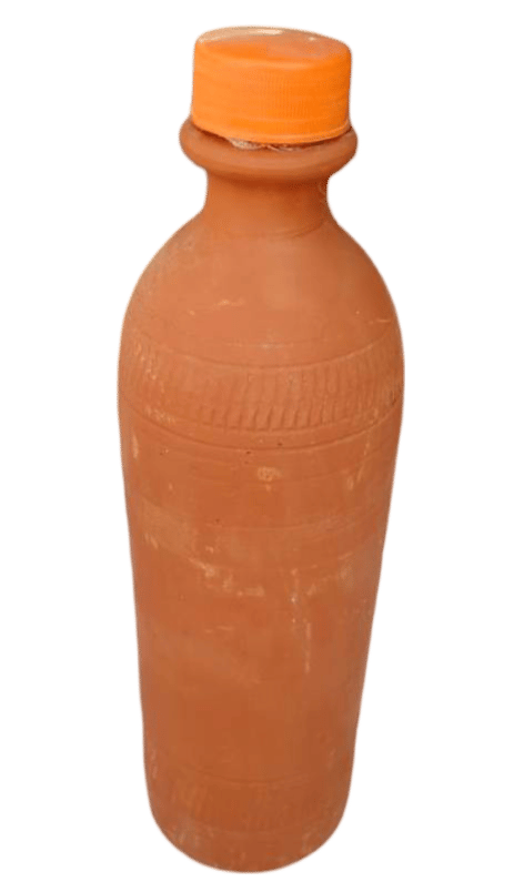 Terracotta Water Bottle (1 Litre) view 2
