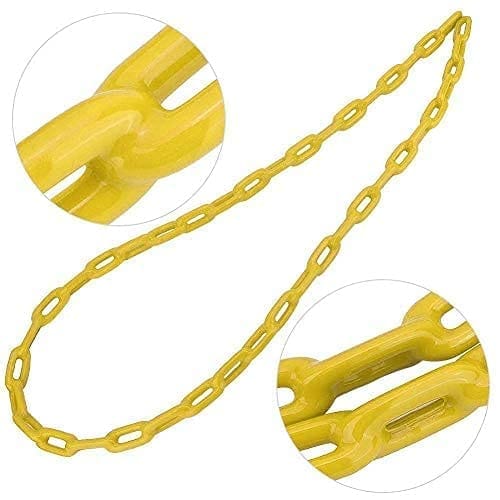 REZNOR Heavy Duty Thermoplastic Coated Metal Link Chain Set for Hammock Swing Indoor Outdoor view 2