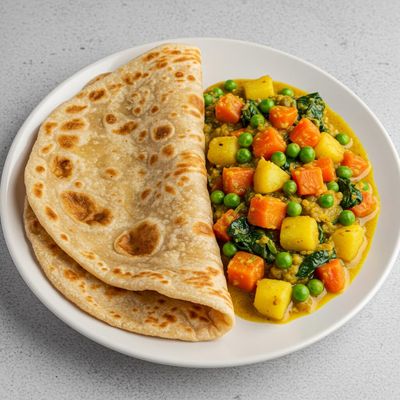 Roti Vegetable