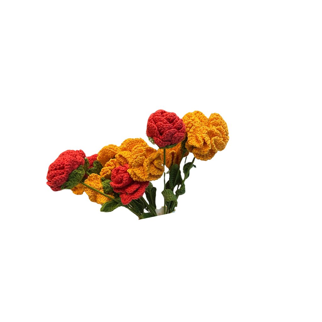 Handmade Cotton Thread Flower Showpiece – Perfect for Home & Office Décor