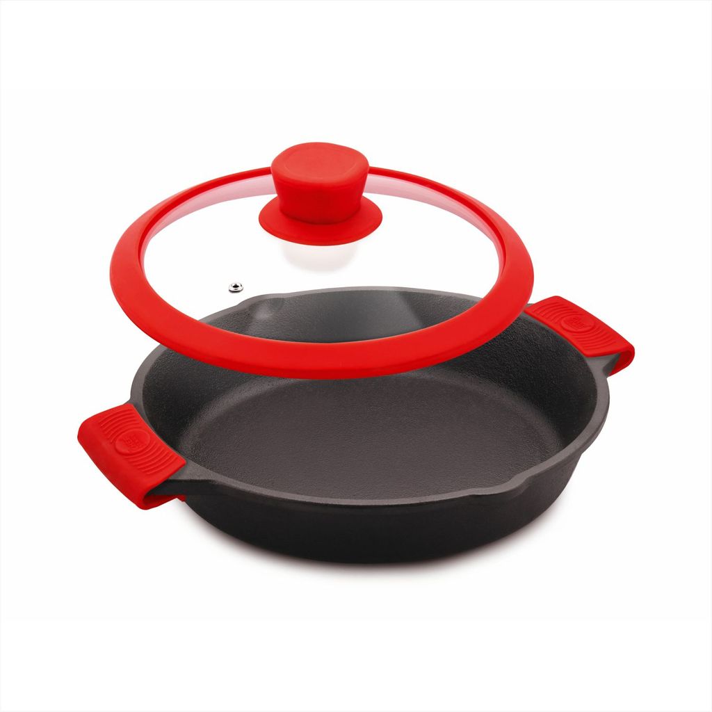 The Chef Story Throwback Series Skillet With Glass Lid 26cm view 2