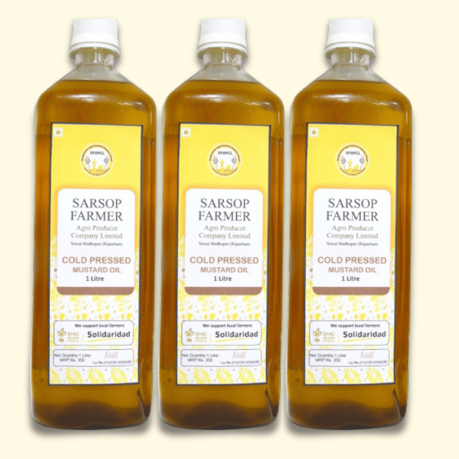 Cold Pressed mustard Oil view 2