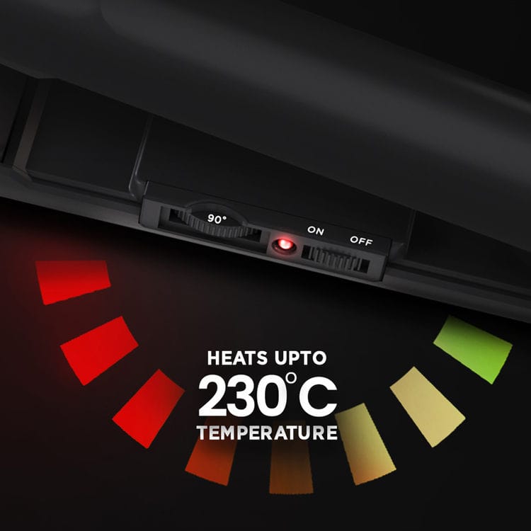 Ikonic Professional Glam Straightner (Black) view 2
