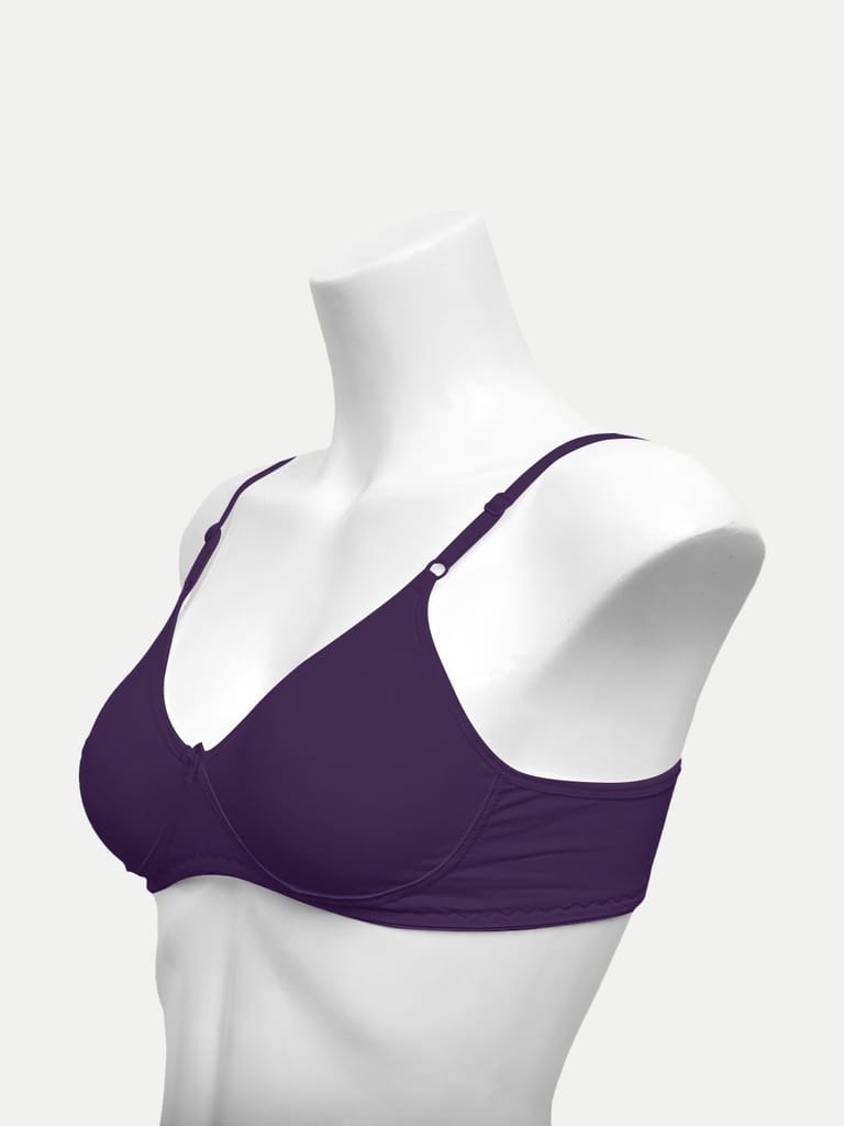 Women Odessy Bra Violet Color view 2