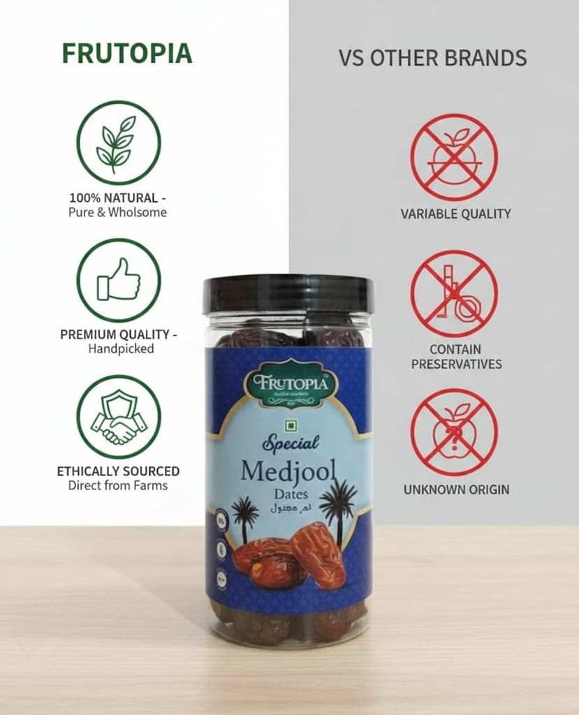 Frutopia Special Medjool Dates 500g Jar view 2