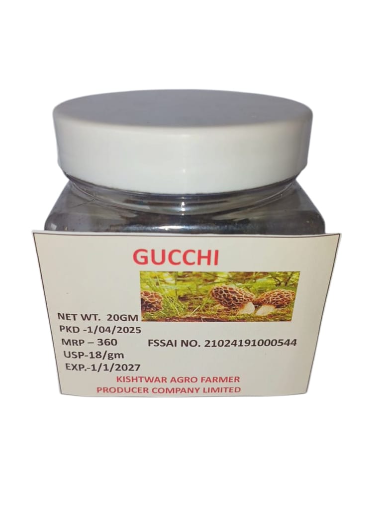 Gucchi mushrooms 20 grams