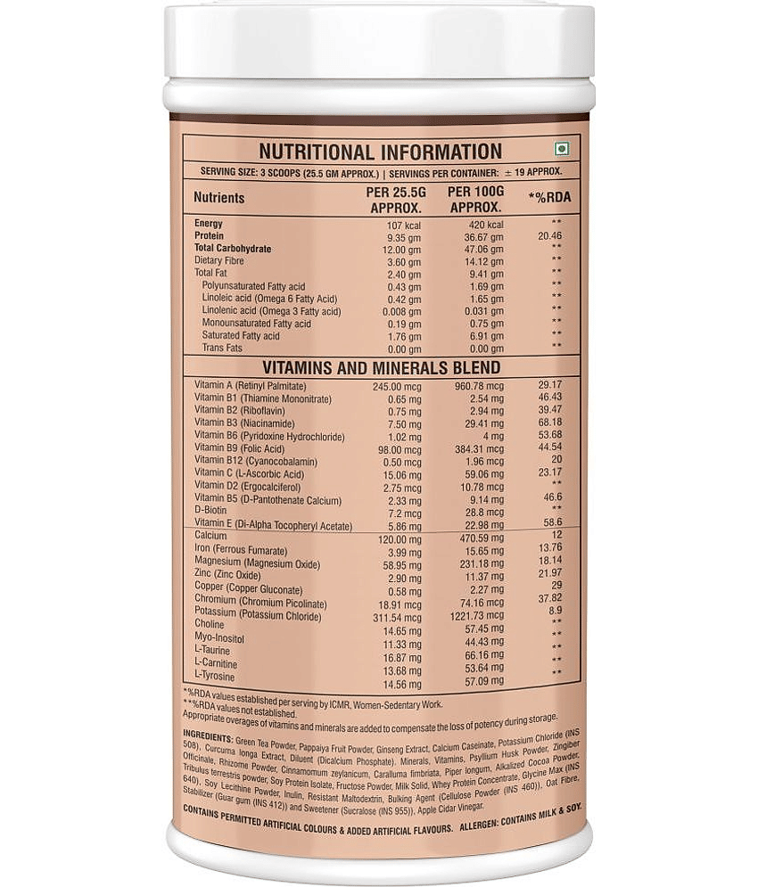 Floral Nutrition Slim Shake Formula 1 with Natural Herbs 500 gm Chocolate view 2