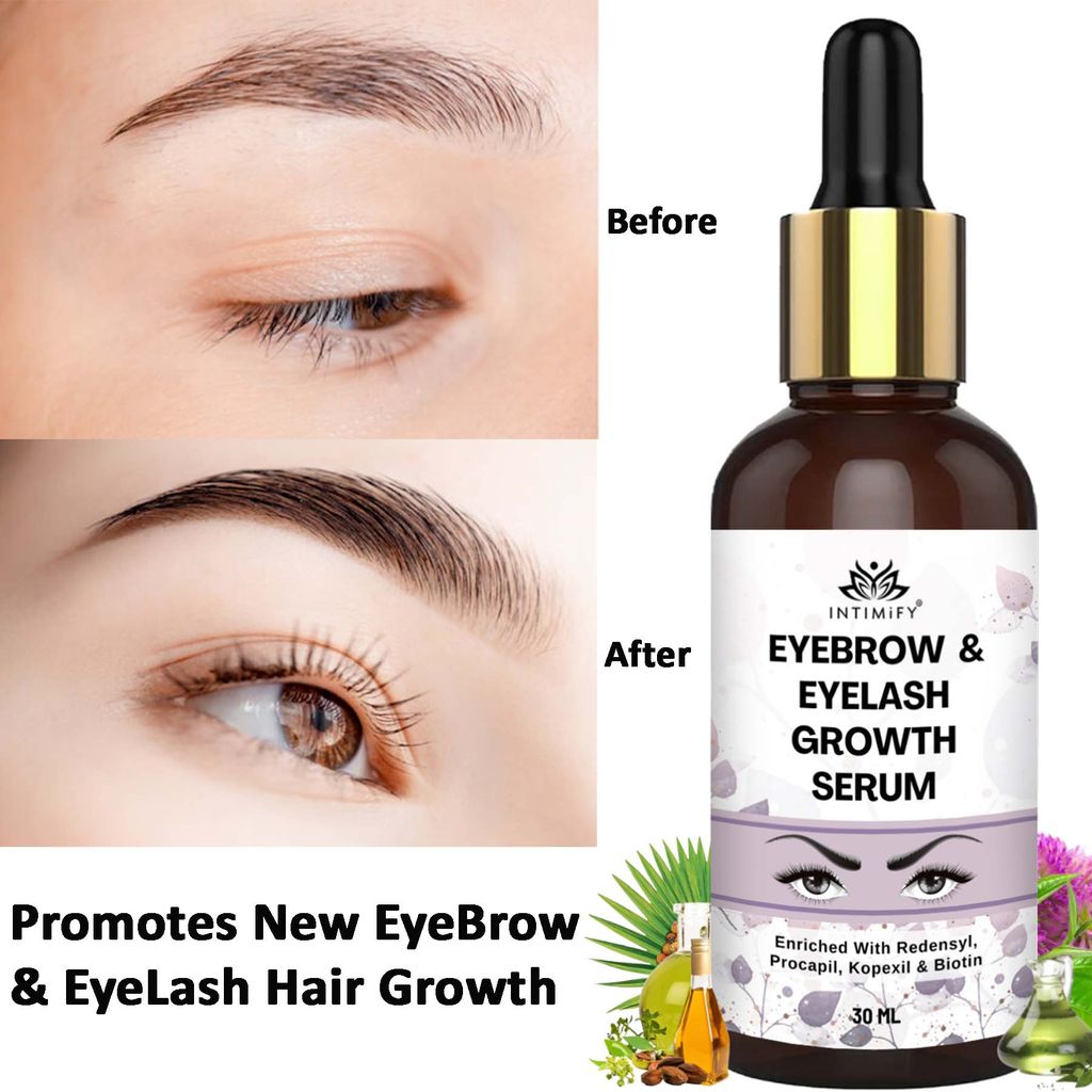 Intimify eyelash growth oil, eyebrow growth oil, eye brows eyelash growth oil, 30 mL view 2