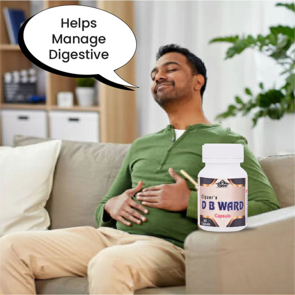 Cipzer D.B. Ward (60 Capsules): Comprehensive Unani Support for Digestion, Liver & Vitality view 2