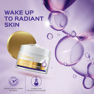 Yuthika Youth Glow Deep Restore Night Cream for Women,Reduces Dark Spots Wrinkles (25g) view 2