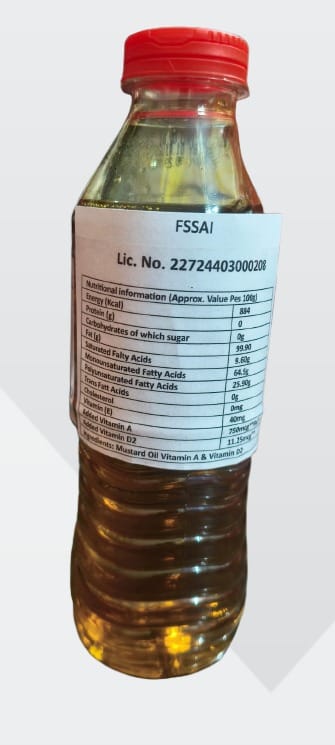 Ksemyagro FPCL Pure Mustard Oil - 200ml view 2