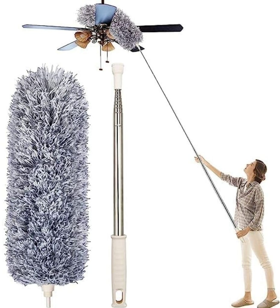 Generic Pack of 2 Fan Duster (Grey)-PID66766 view 2