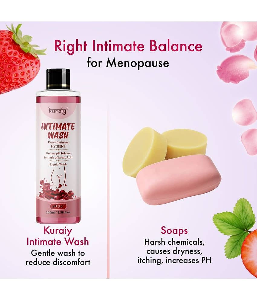 KURAIY - Intimate Wash Liquid ( Pack of 3 ) view 2