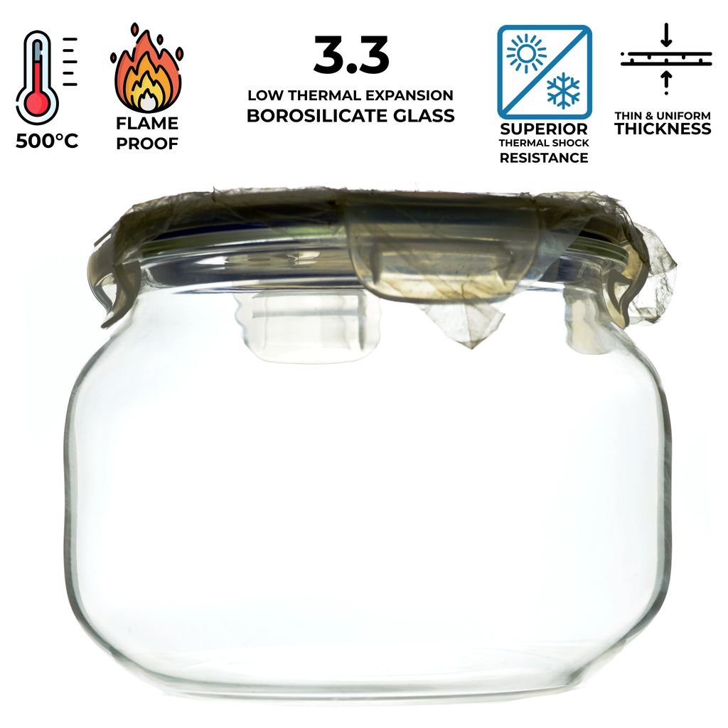 VERTIS Cook Store Serve Casserole Quad Lock Clear Airtight 2.0L view 2