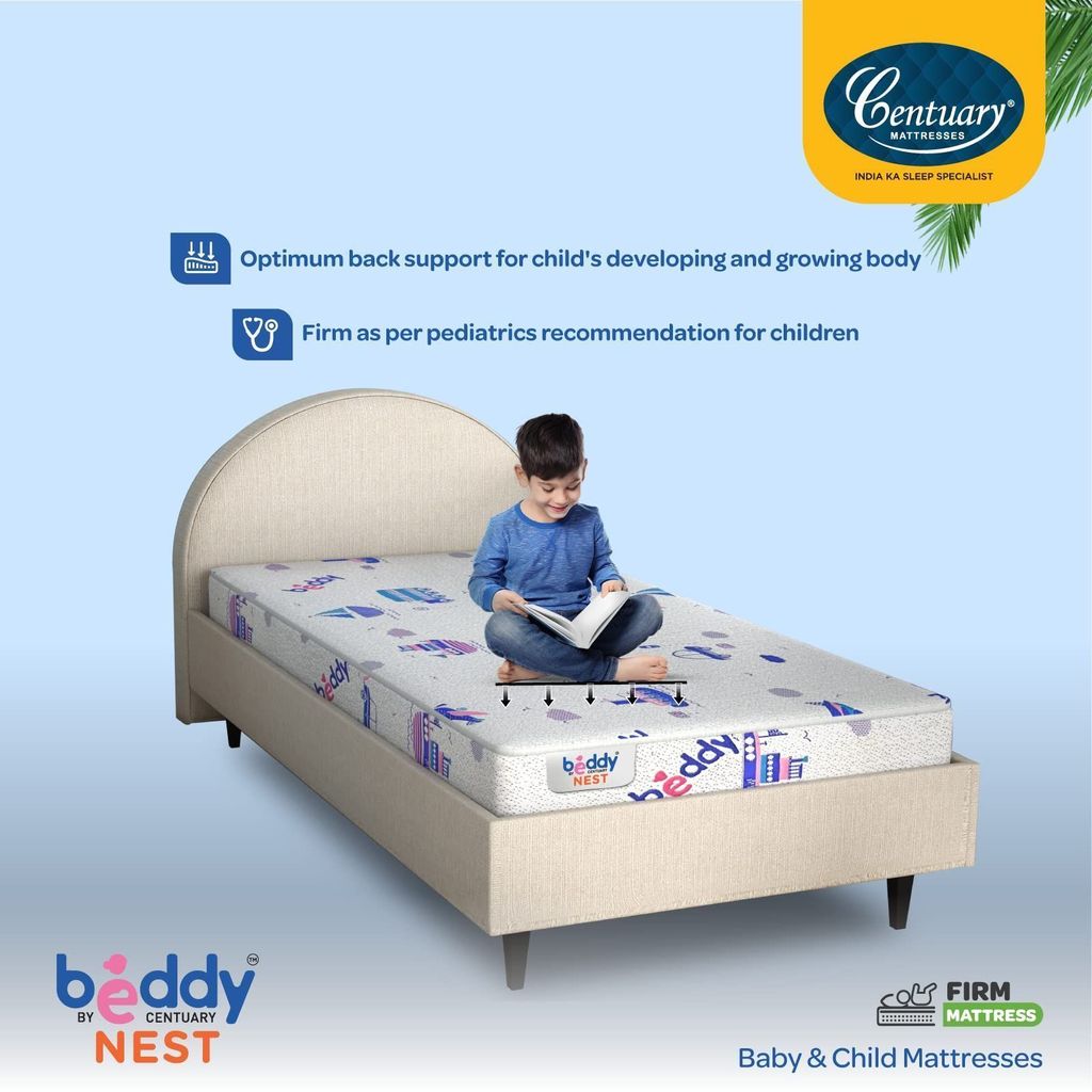 Centuary Mattresses Beddy Nest Crib Cot Natural Baby Child Coir Latex Mattress view 2