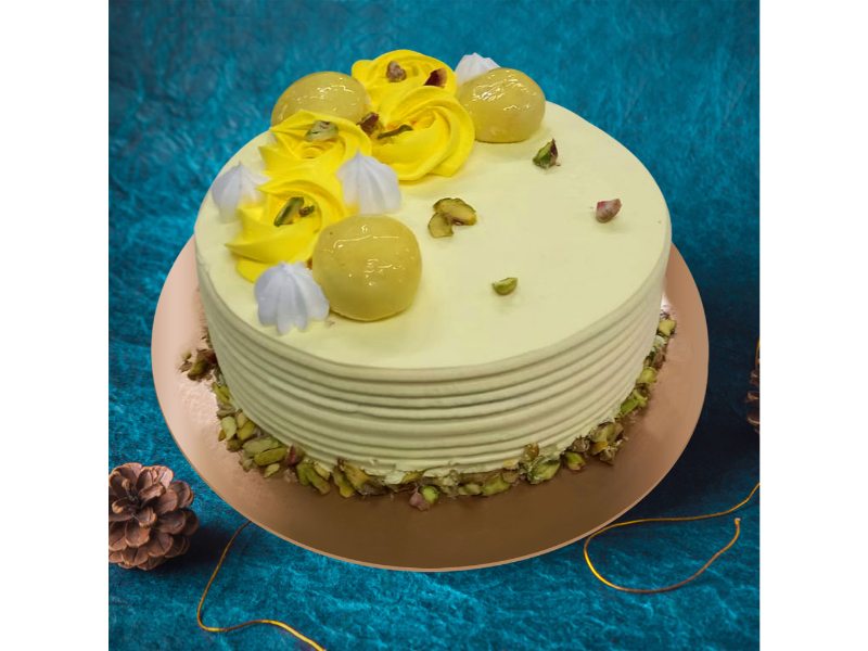 Monginis Rasmalai Designer Cake - Eggless