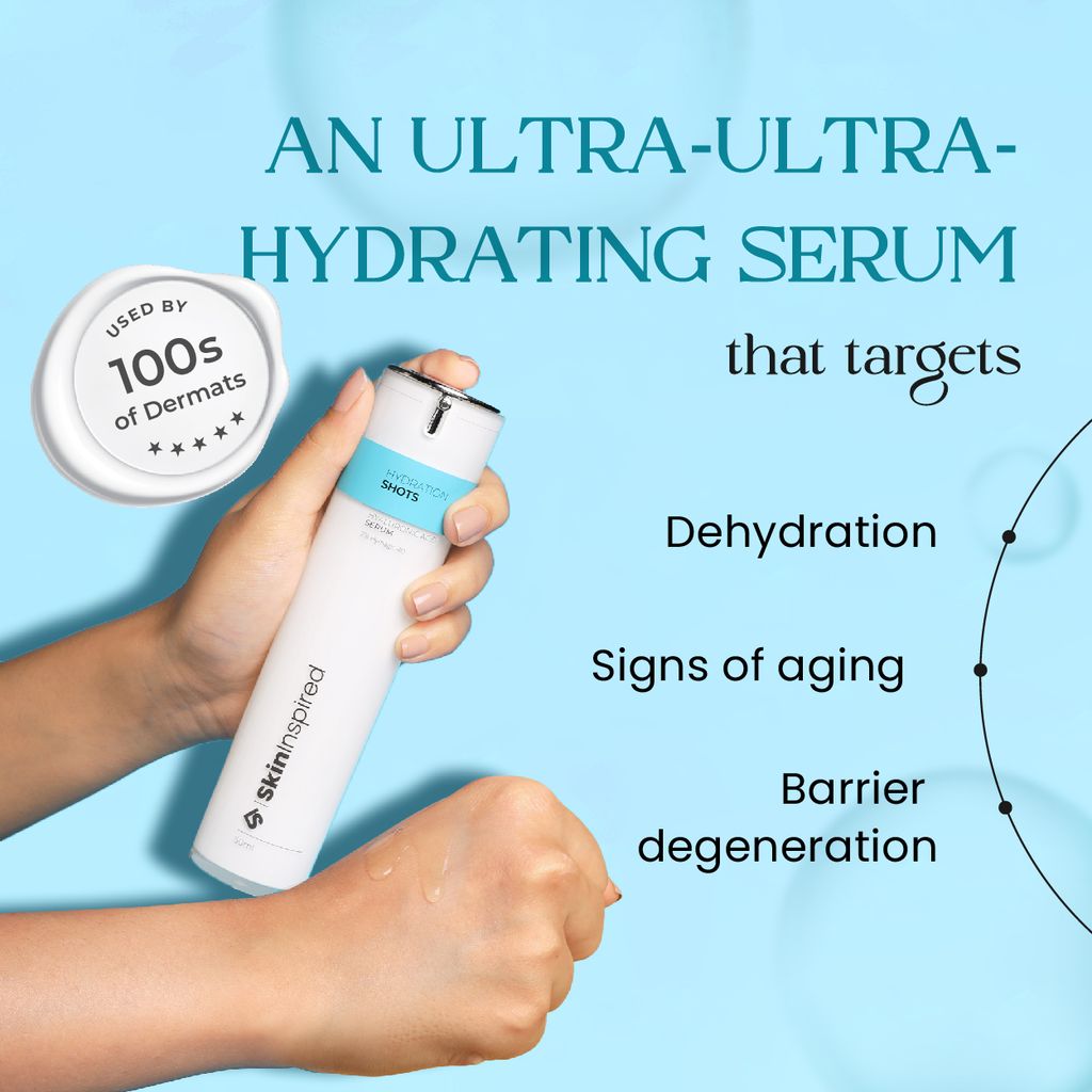 SkinInspired 2% Hyaluronic Acid Serum for Deep Hydration, Fine lines & wrinkles/Daily Hydrating Face Serum For All Skin Types with Dry & Dehydrated/Vegan & Cruelty-free (50 ml) view 2