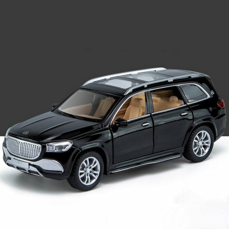 KTRS ENTERPRISE 1:24 Alloy Model Car Mercedes-Benz Gls 600 Maybach Die Casts Model with Sound/Light/Pull-Back Car Toys for Children Kids(Colour May Vary) view 2