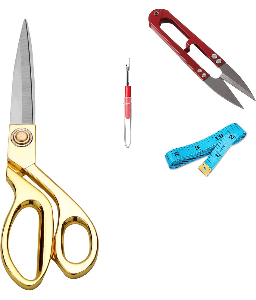 Tailor Scissors Sewing Scissors Dressmaker's Shears for Needlework DIY Craft Sewing Tools 10 inch view 2