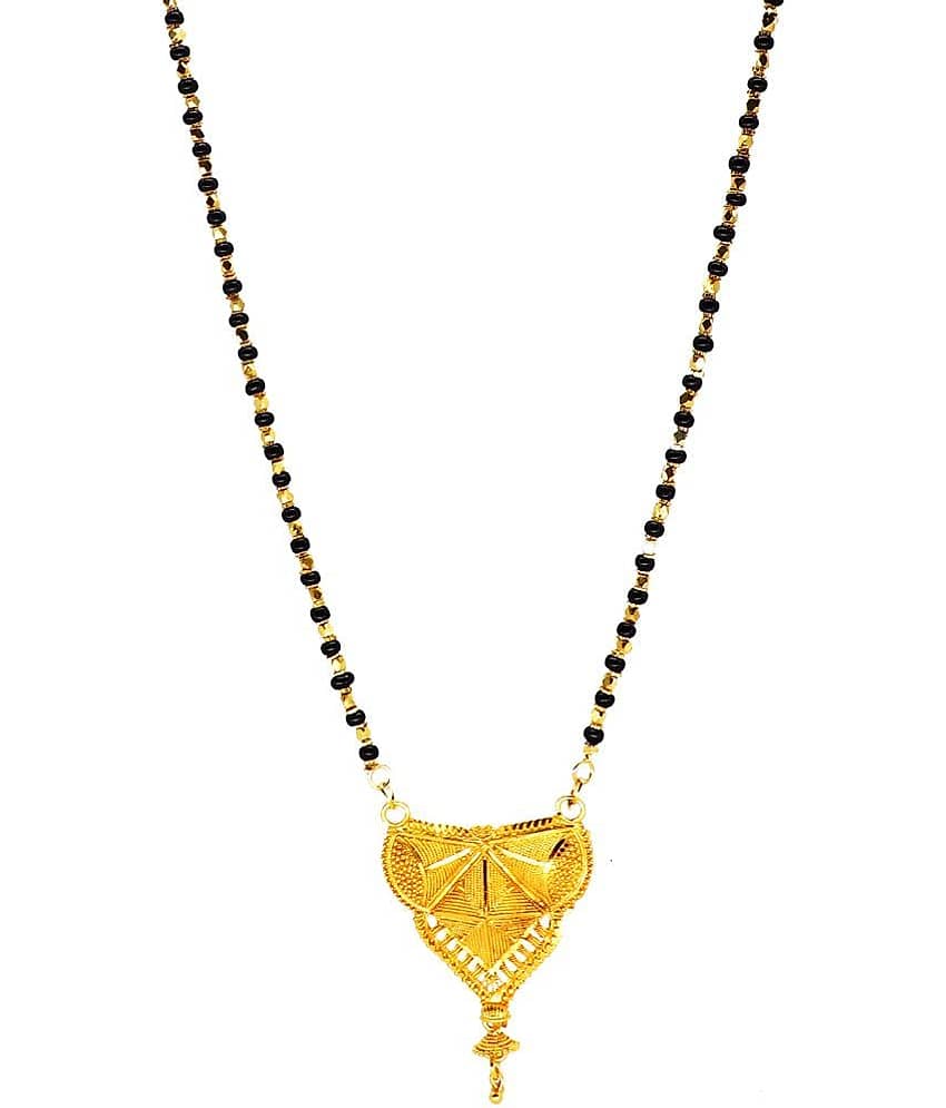 JIPPA - Golden Mangalsutra ( Pack of 1 ) view 2
