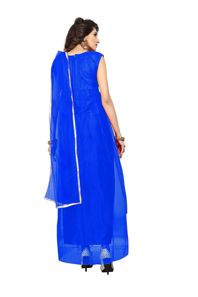 VKARAN Women's net Dress Material view 2