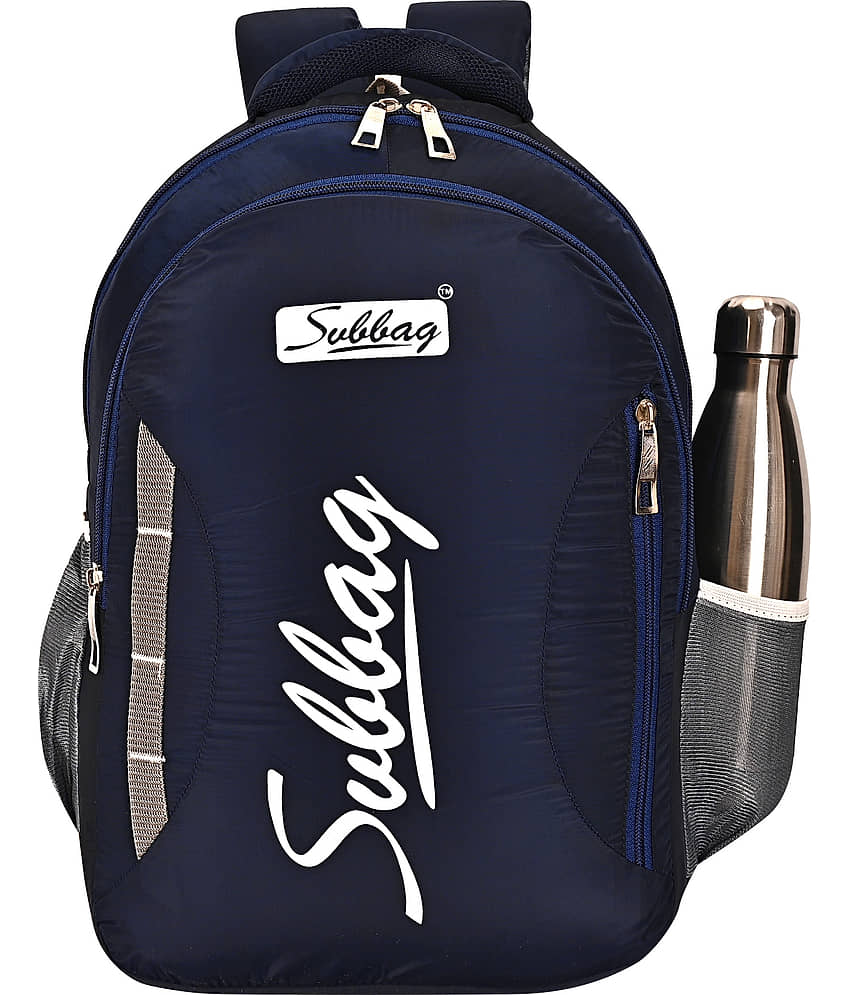 SVB BAG 35 Ltrs Polyester Backpack *For Boys & Girls ( Blue )