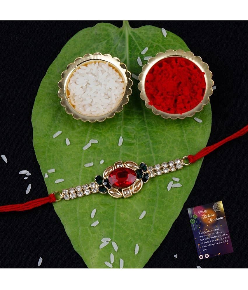 Silver Shine - Multi Rakhi ( Pack of 2 ) view 2