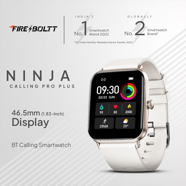 Fire Boltt Ninja Call Pro Plus Bluetooth Calling Smart Watch view 2