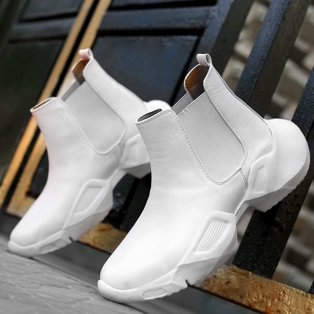 Bxxy's Faux Leather Comfort Wear Premium Chelsea Boots for Men view 2