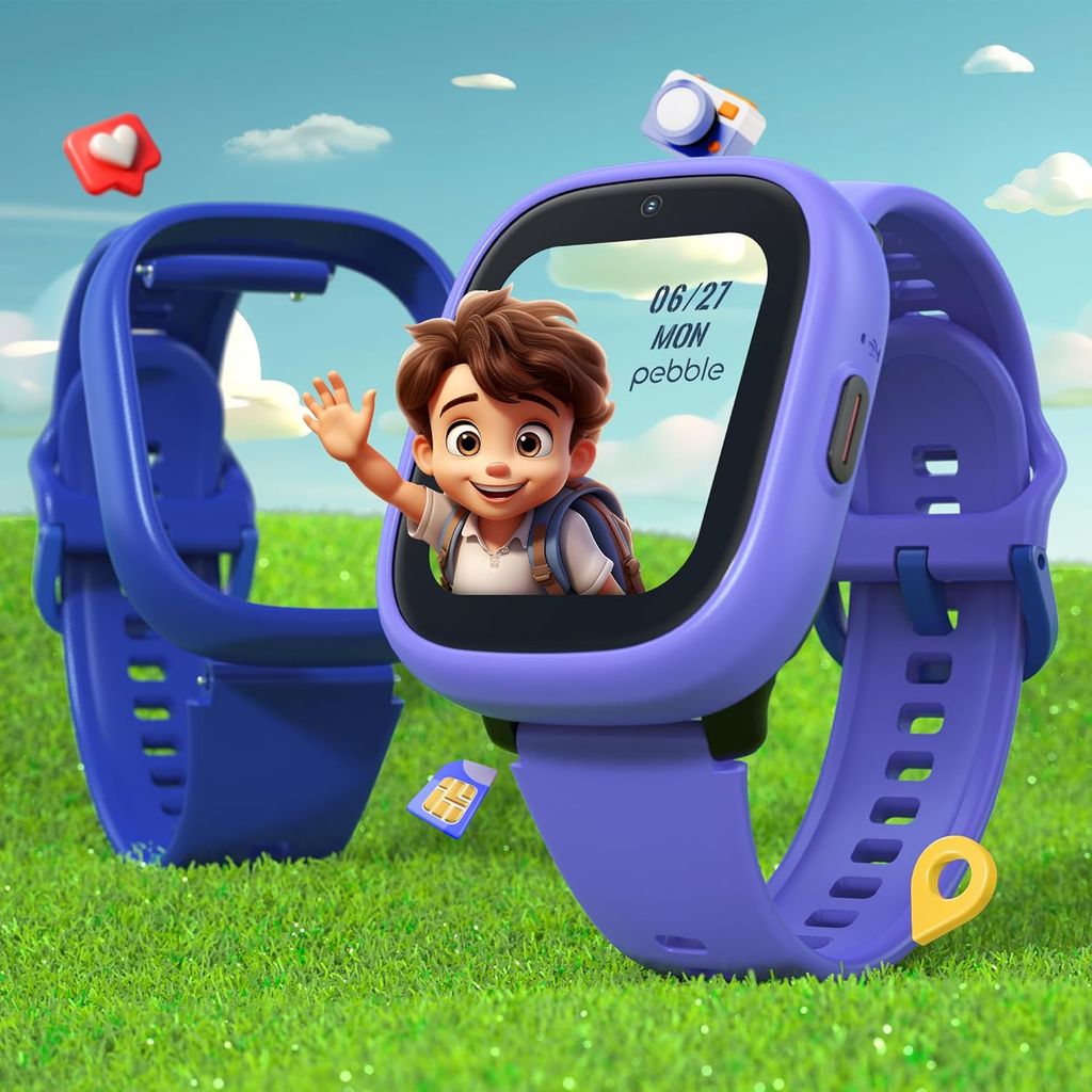 Pebble Junior 4G Kids Smartwatch view 2