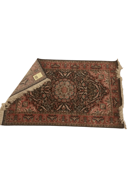 Kashmiri Handmade Silk Carpet view 2
