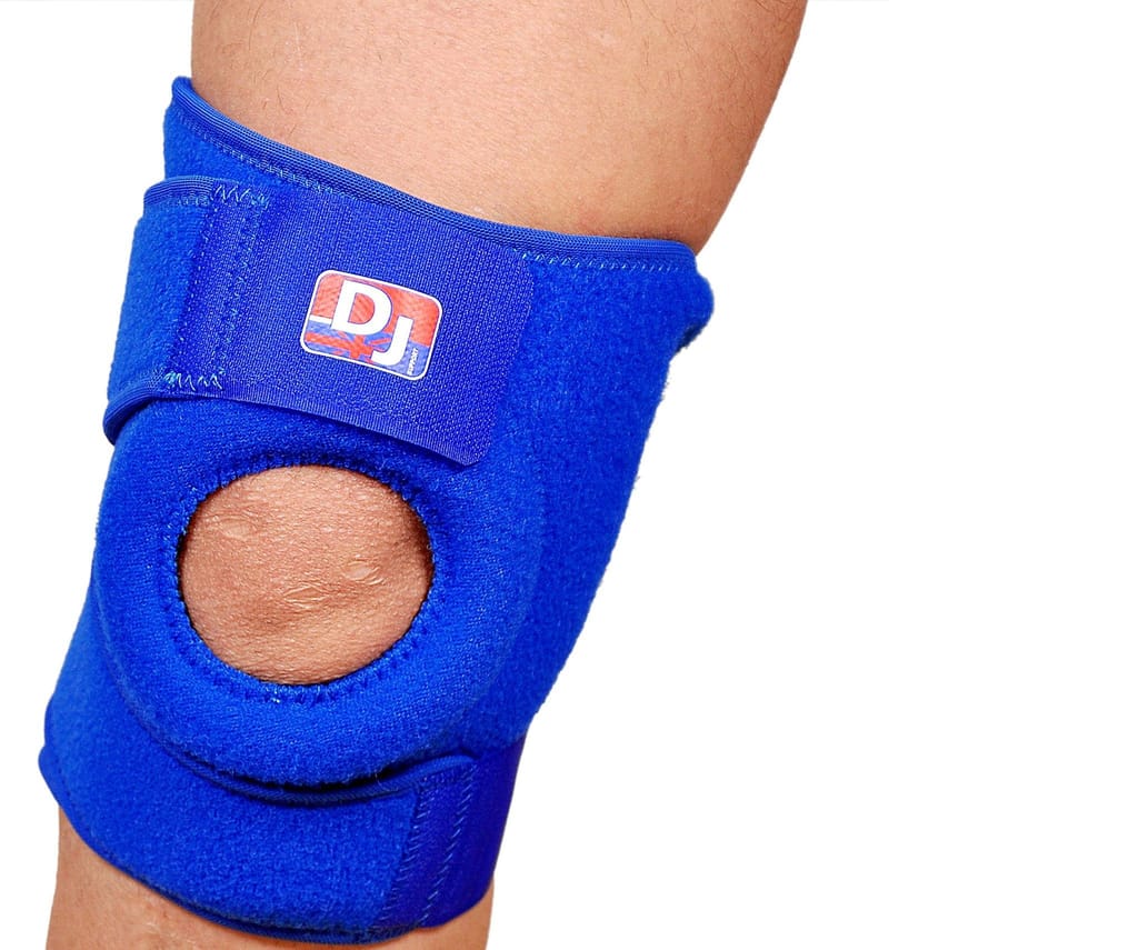 DJ Short Knee Cap Support I Pain Relief I Protection Support I Knee Support I Gym I Running I Exercise I Sports view 2