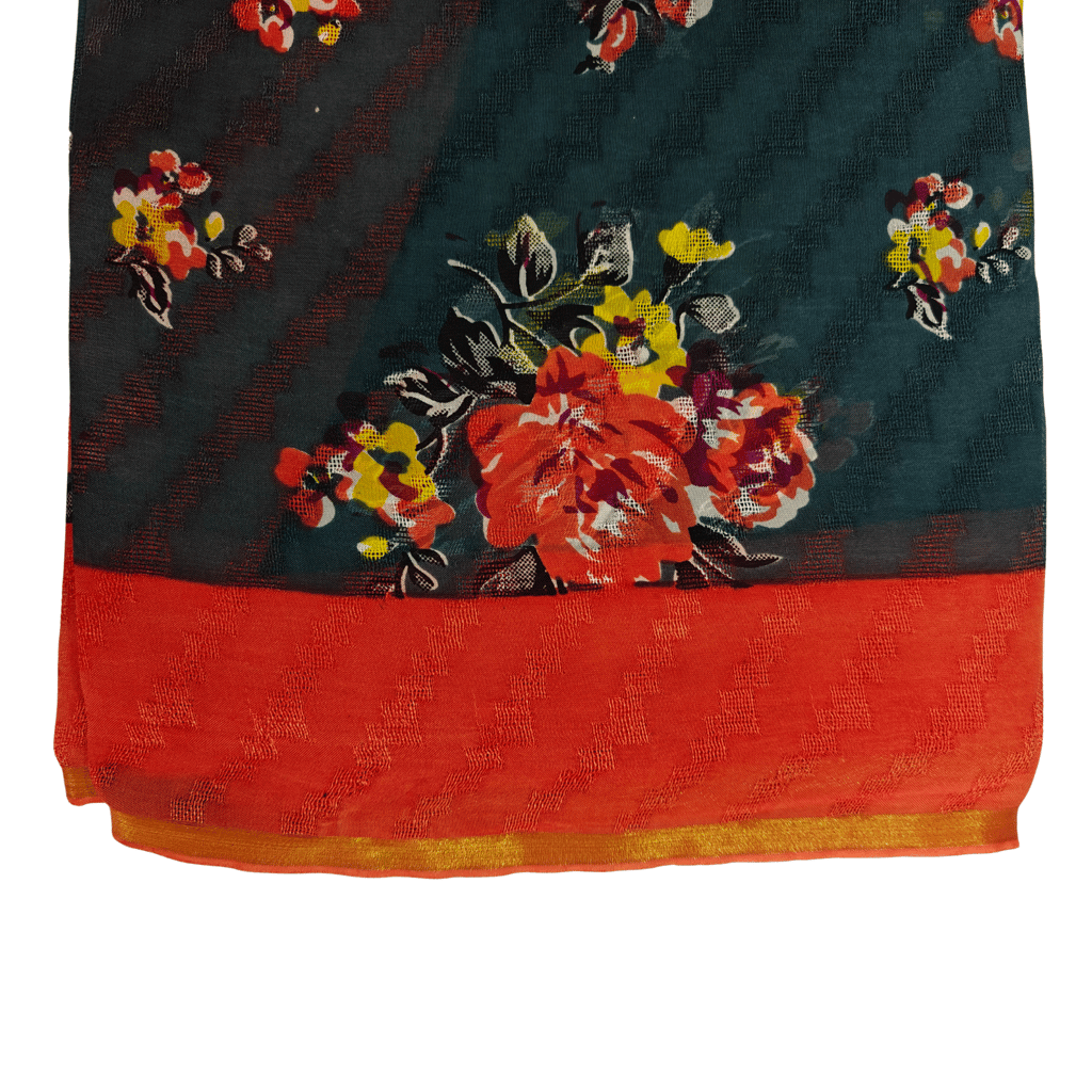 Georgette Saree With Digital Print