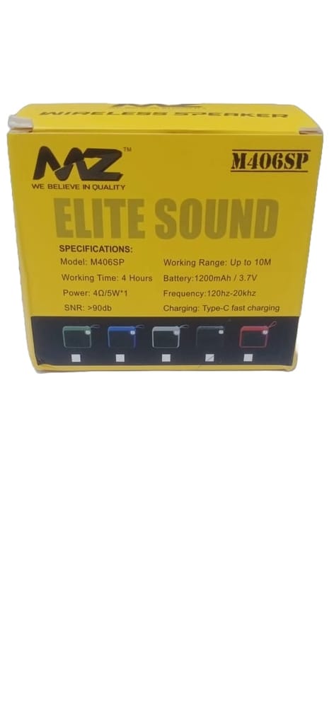MZ M406SP Mini Bomb Portable Bluetooth Speaker view 2