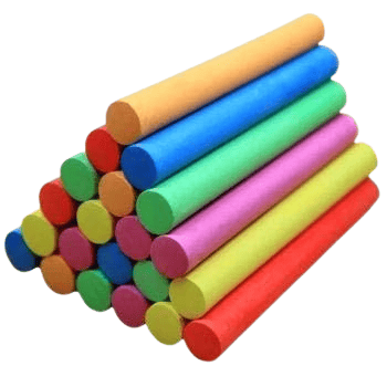 Vibrant Chalk Sticks Set - Colorful Art Supplies --2 boxex view 2