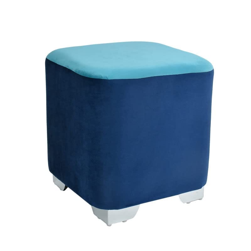 ShadowKart Ottoman Pouffes Sitting Stool for Living Room Furniture Wooden Footstools Puff Mudda Footrest Pouff for Office Home Decor, Combo view 2