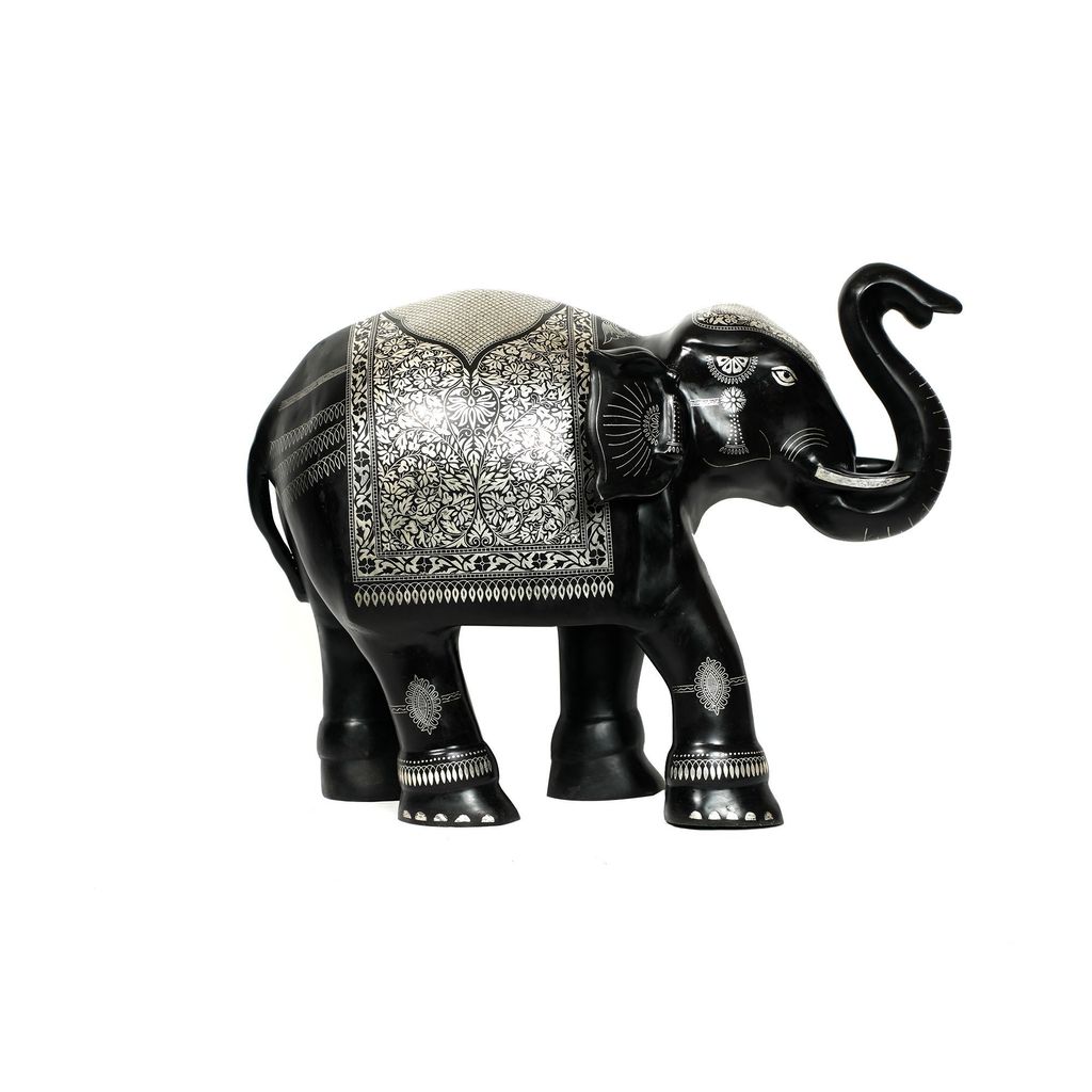 Bidri Elephant Sheet Work (1TMTDCOKA09770) view 2