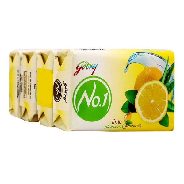 Godrej No 1 Aloe Vera Soap 600 Gms (Pack of 4)