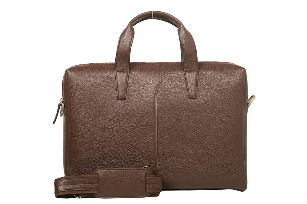 Floater Leather Laptop 15inch Messenger Office Bag view 2