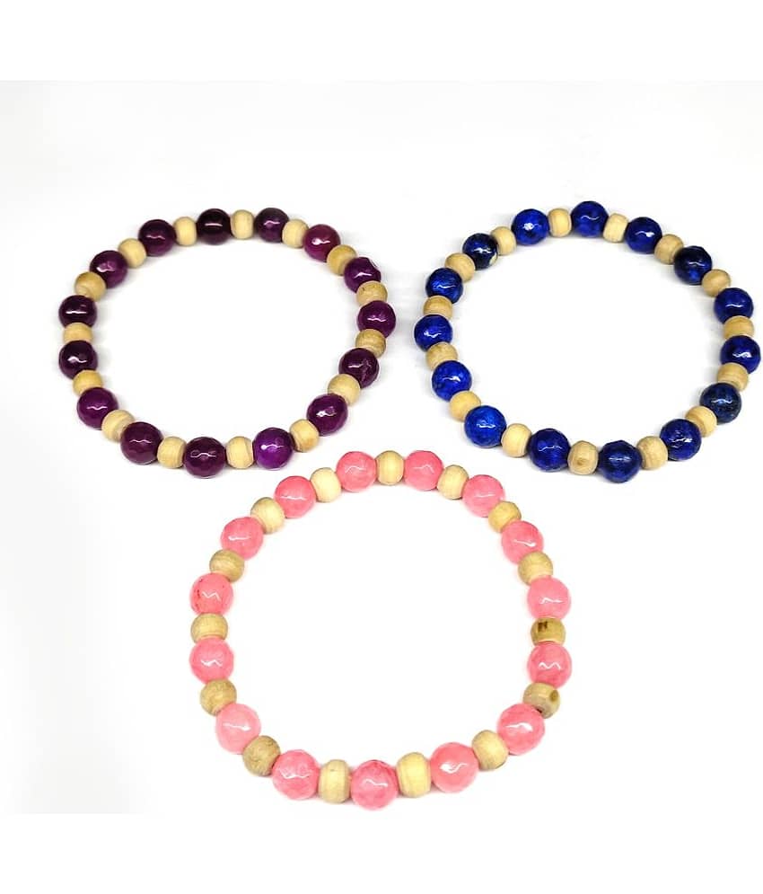 DAIVYA WELLNESS - Multicolor Bracelet ( Pack of 3 ) view 2