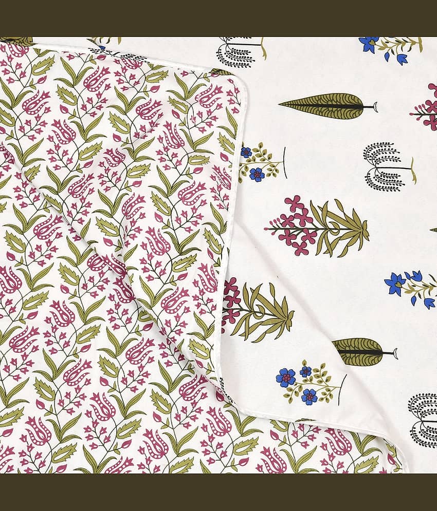 Shubastik Cotton Printed Single Bed Dohar - Multi ( ) view 2