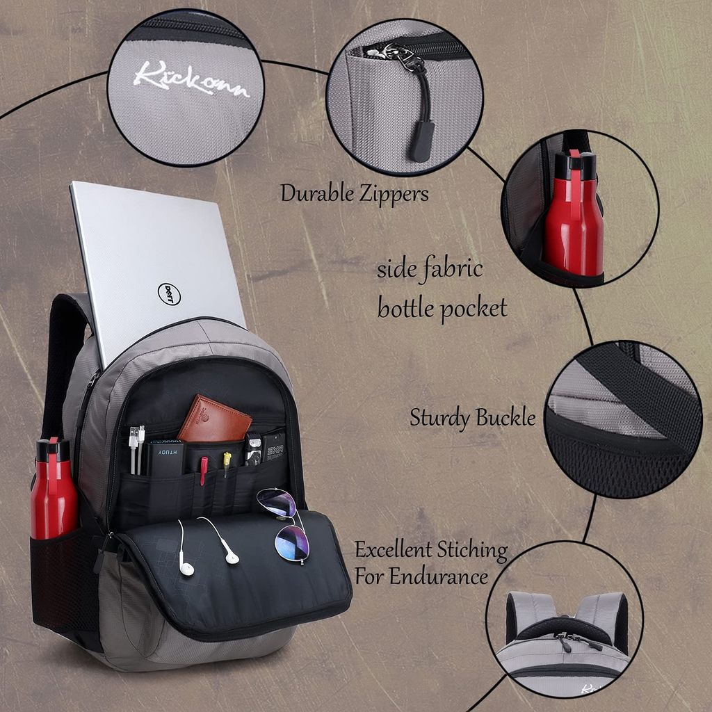 Casual Waterproof Laptop Backpack/Office Bag/School Bag/College Bag/Business Bag/Unisex Travel Backpack view 2