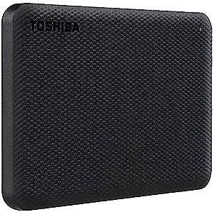 Toshiba Canvio Advance 1TB Portable External HDD (Black)