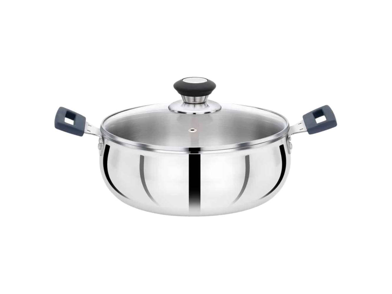 Premier Elite Tri-Ply Stainless Steel Curry Pot 22 Cm view 2