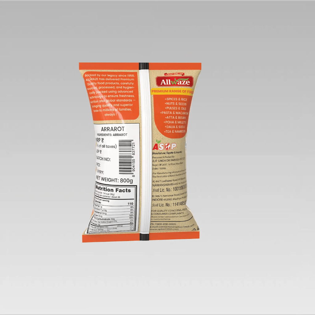 Allwaze Starch 800gram view 2