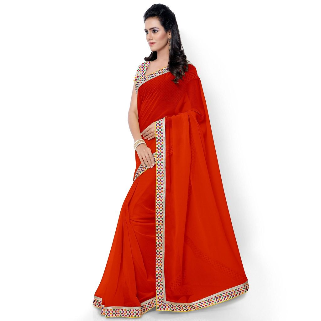 Florence Saree with Blouse Piece view 2