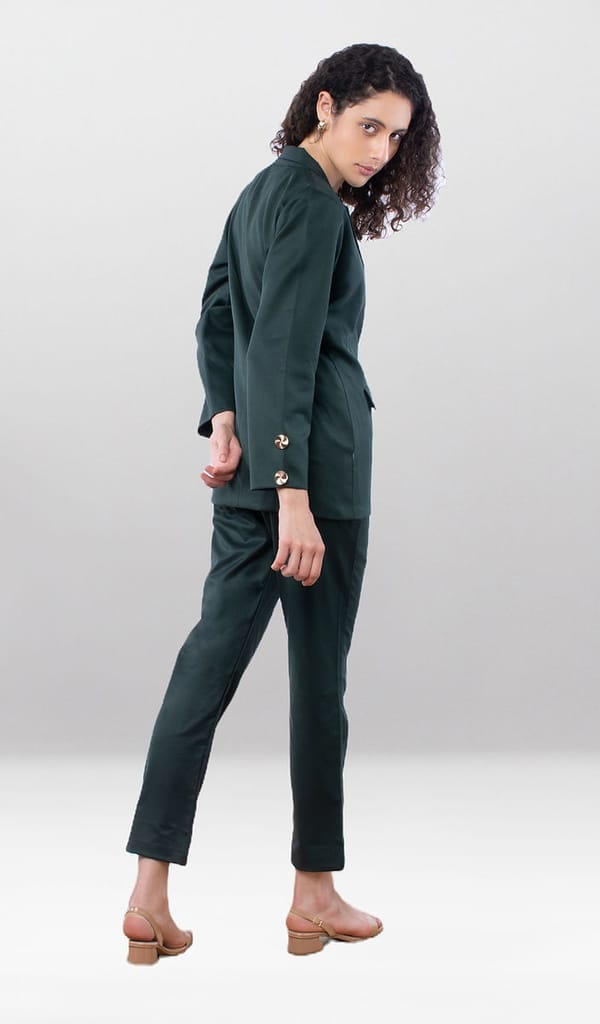 Sacramento (Green) Blazer Co-ord Set view 2