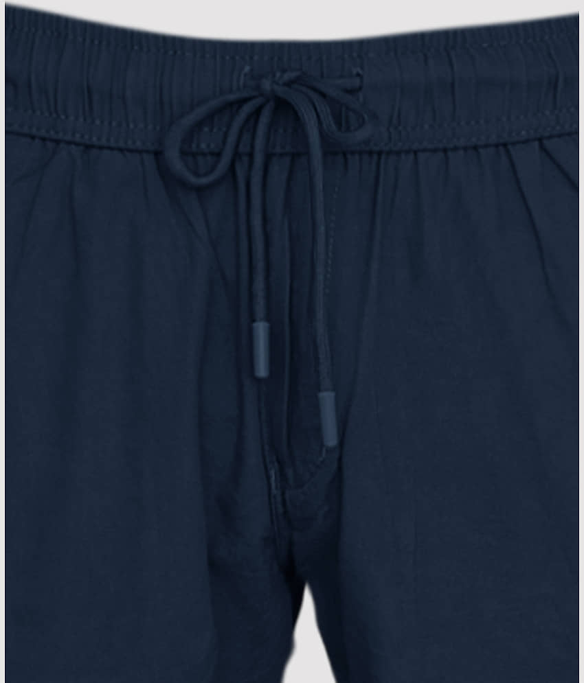 plounge Regular Men's Joggers - Navy Blue ( Pack of 1 ) view 2